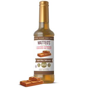 Sugar Free Coffee Syrup, English Toffee