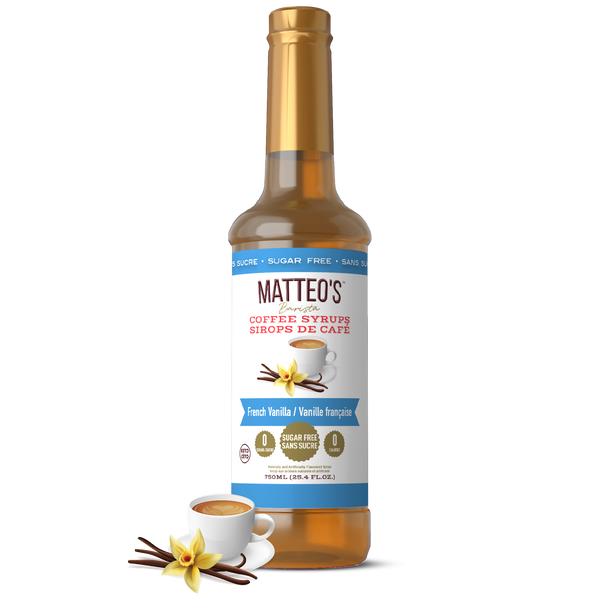Sugar Free Coffee Syrup, French Vanilla
