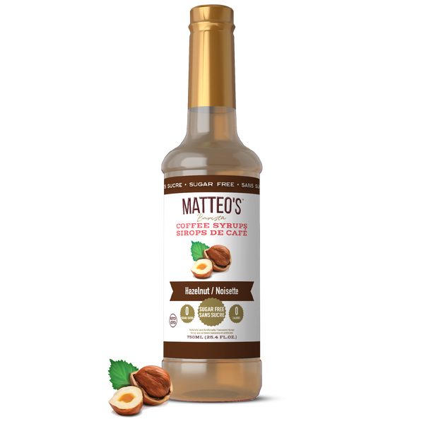 Sugar Free Coffee Syrup, Hazelnut