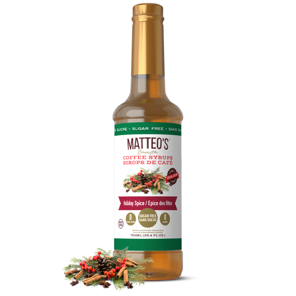 Sugar Free Coffee Syrup, Holiday Spice