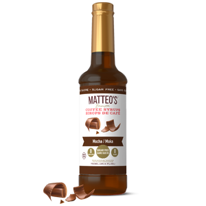 Sirop de café sans sucre, moka