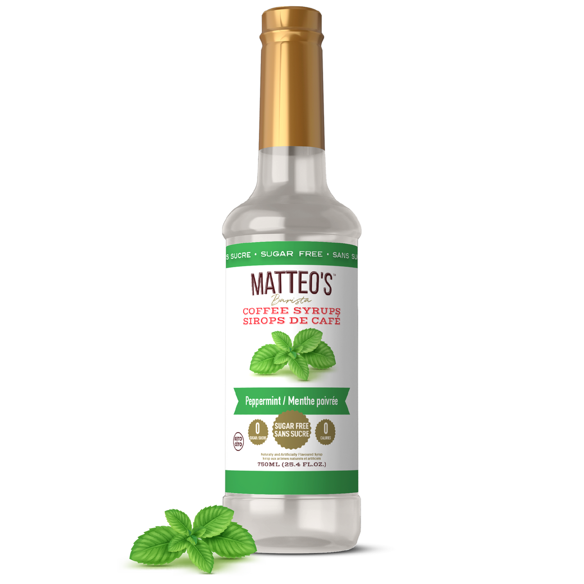 Sugar Free Coffee Syrup, Peppermint