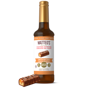Sugar Free Coffee Syrup, Salted Chocolate Caramel