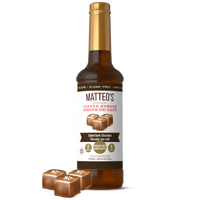 Sirop de café sans sucre, chocolat noir salé