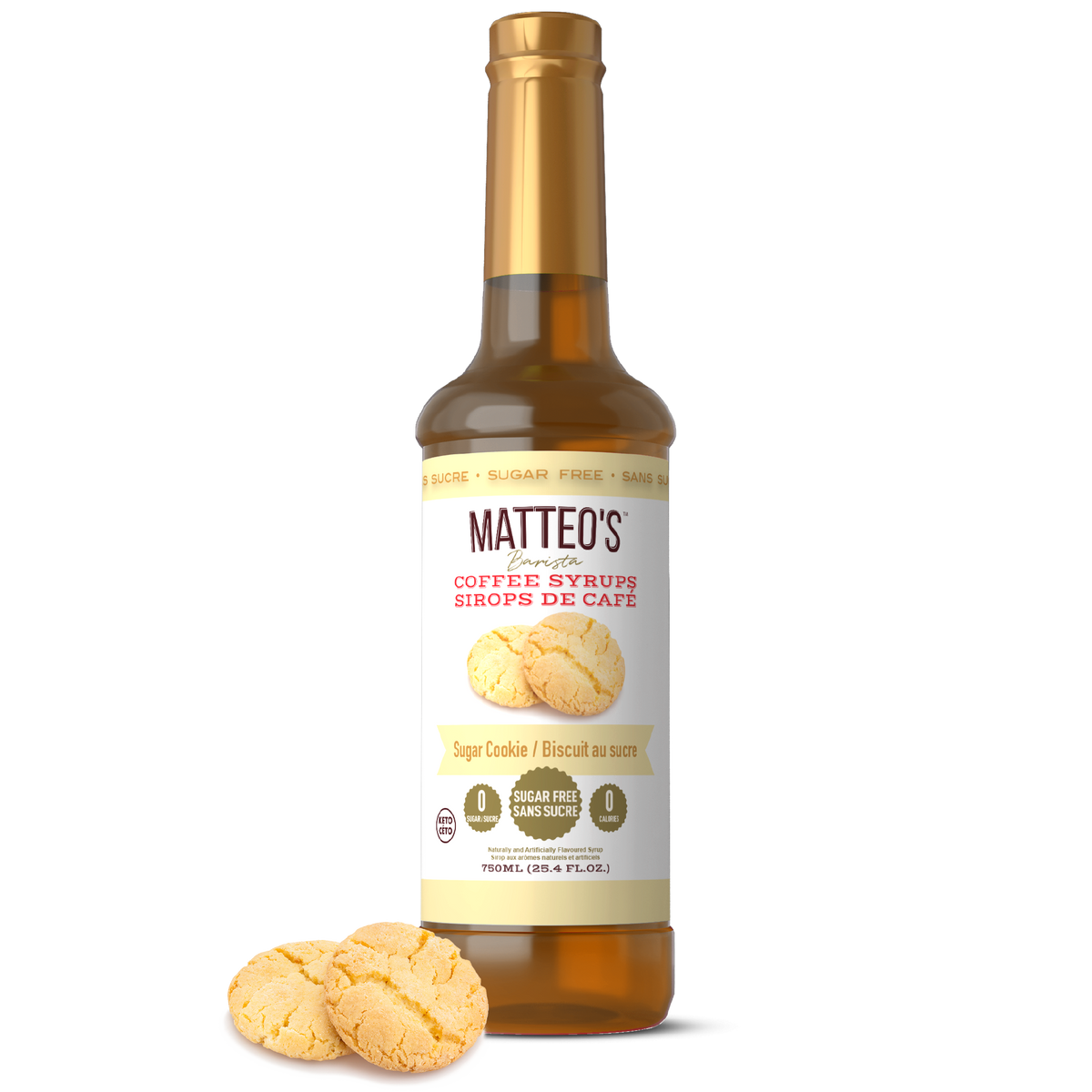Sugar Free Coffee Syrup, Sugar Cookie