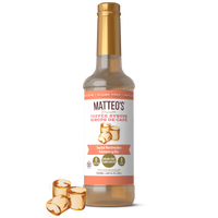 Sirop de café sans sucre, guimauve grillée