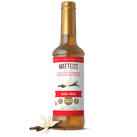 Sirop de café sans sucre, vanille