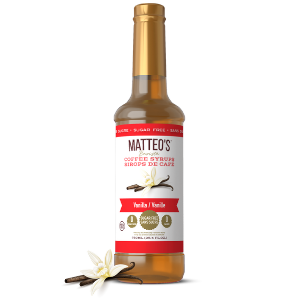 Sugar Free Coffee Syrup, Vanilla