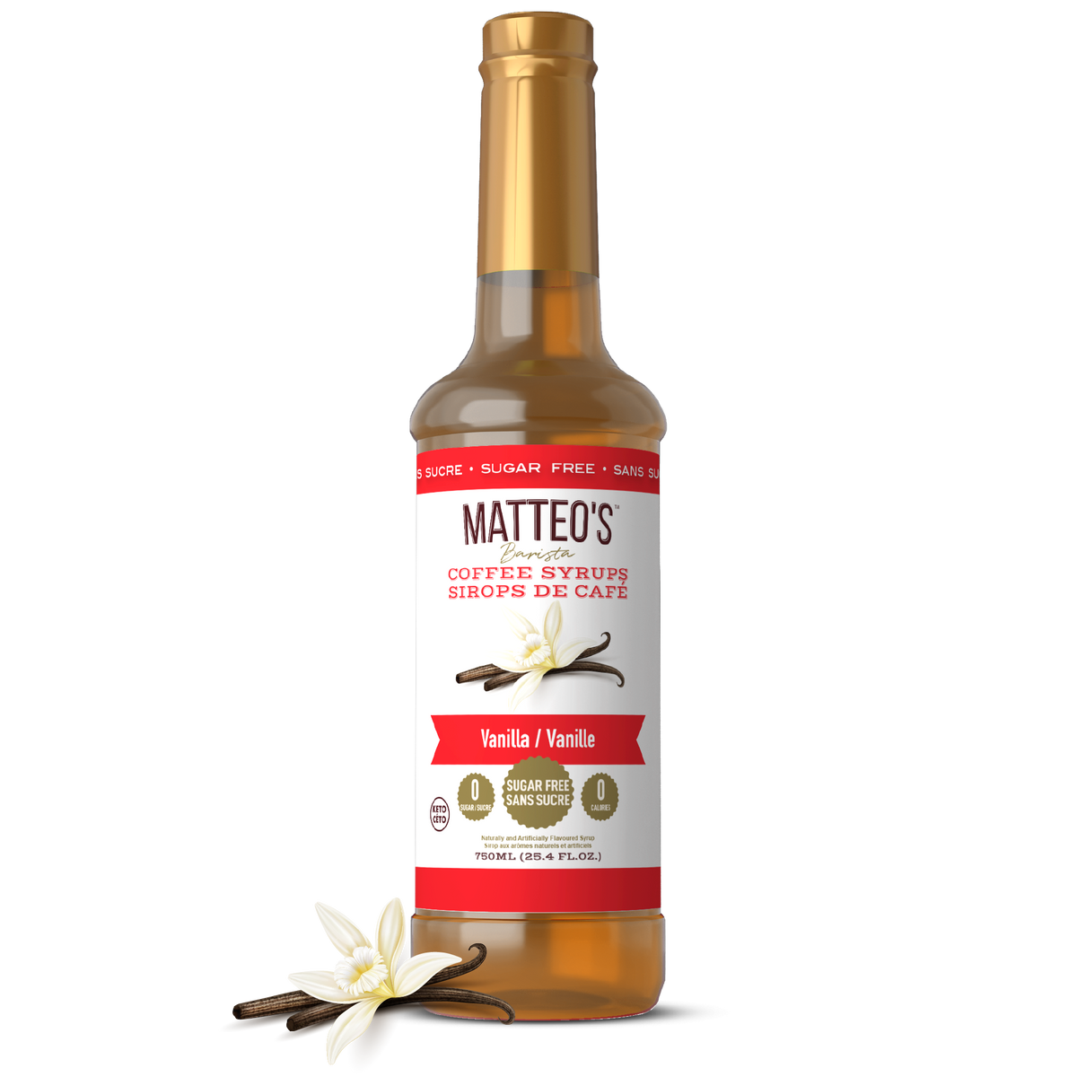 Sugar Free Coffee Syrup, Vanilla