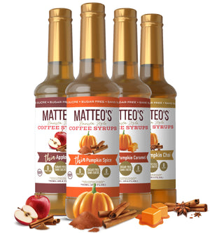 Matteo's Harvest Flavours, Variety Pack, (4 Flavours)