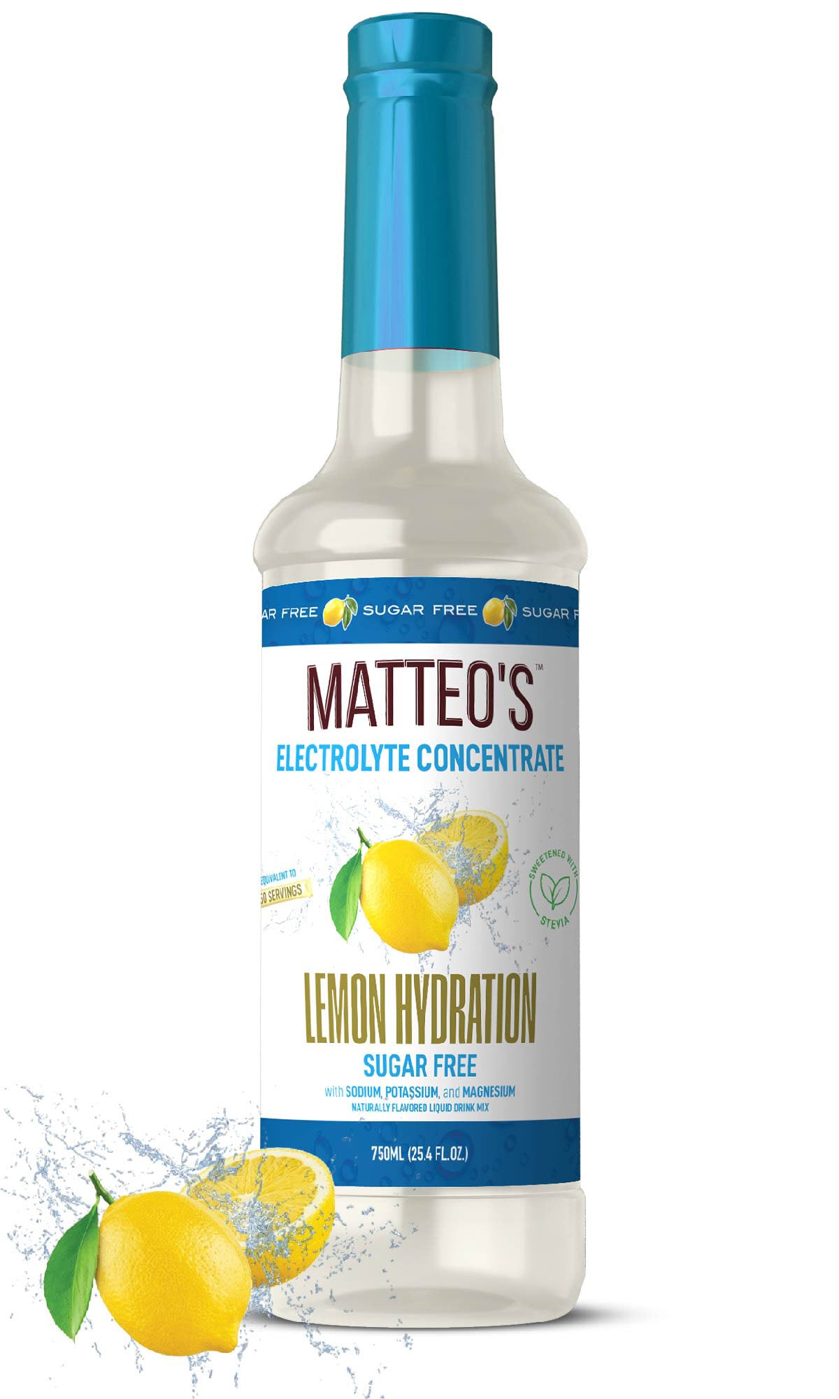 Concentré hydratant sans sucre de Matteo - Citron