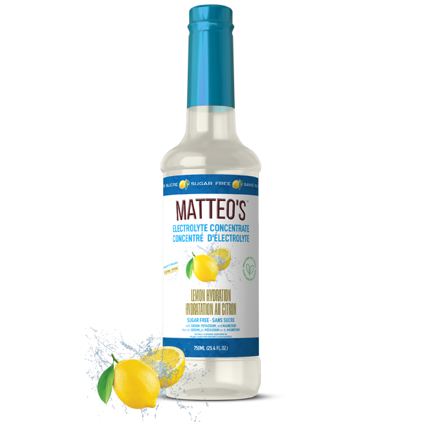 Matteo's Sugar-Free Hydration Concentrate - Lemon