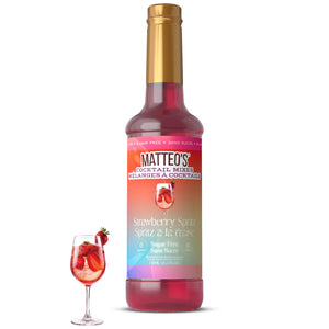 Sugar Free Cocktail Mixes - Strawberry Spritz