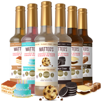 Saveurs de desserts Matteo, assortiment, (6 saveurs)
