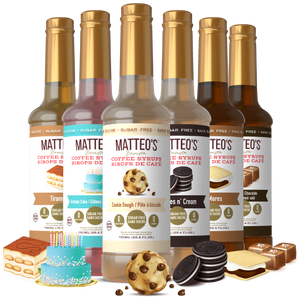 Matteo's Dessert Flavours, Variety Pack, (6 Flavors)