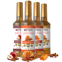 Matteo's Holiday Flavours, Assortiment de variétés, 0 calories, 0 sucre, Keto Friendly (4 saveurs)
