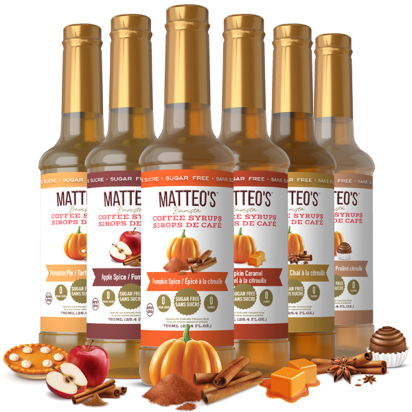 Matteo's Harvest Flavours, Variety Pack, (6 Flavours)