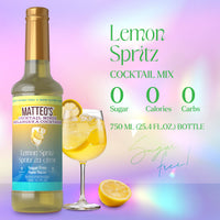 Mélanges à cocktail sans sucre - Spritz au citron