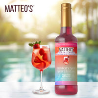 Mélanges à cocktail sans sucre - Spritz aux fraises
