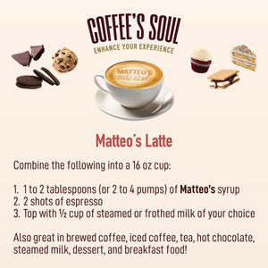 Matteo's Dessert Flavours, Variety Pack, (4 Flavors)