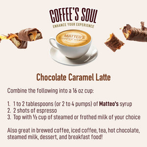 Sugar Free Coffee Syrup, Chocolate Caramel (1L)
