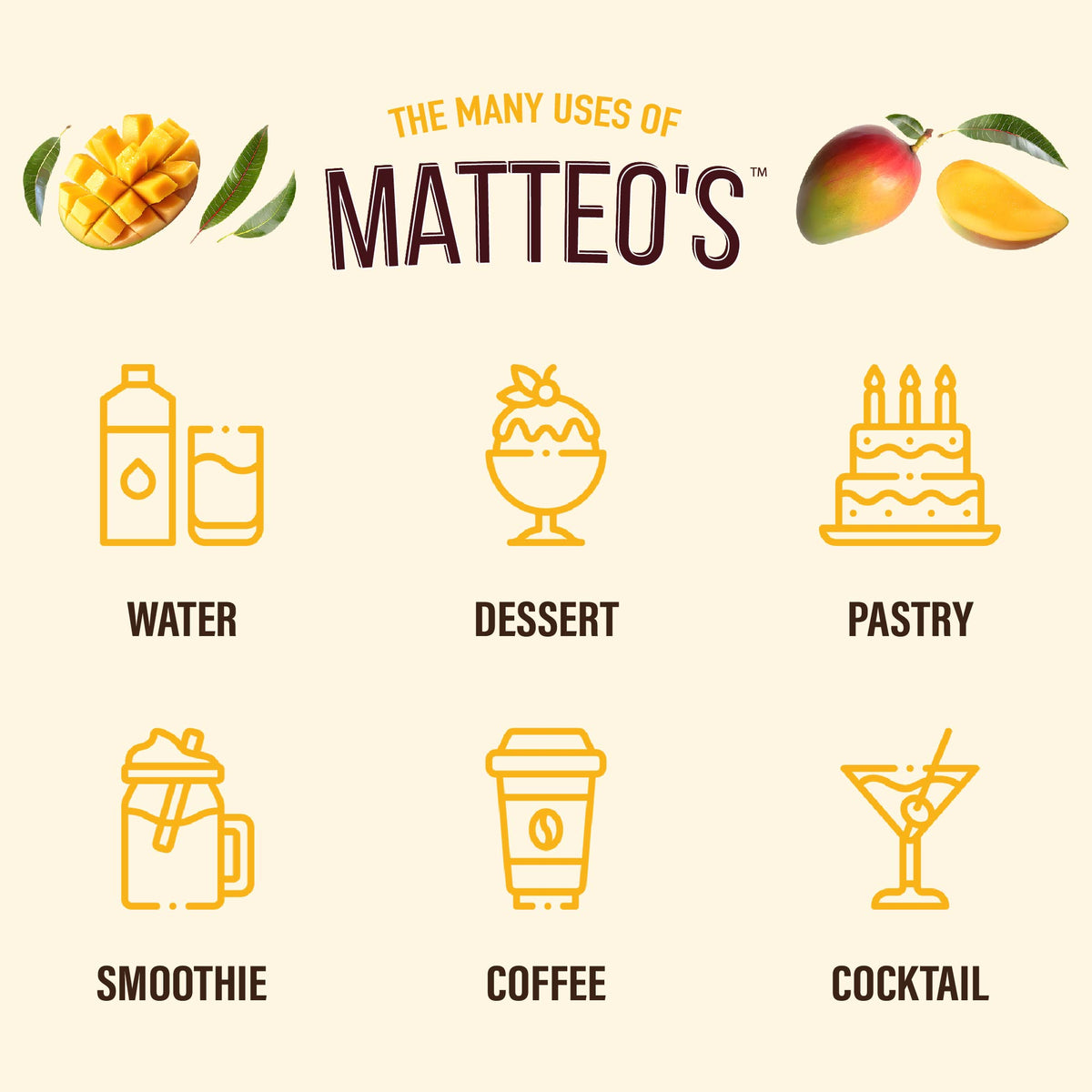 Sugar Free Mix - Mango (1L)