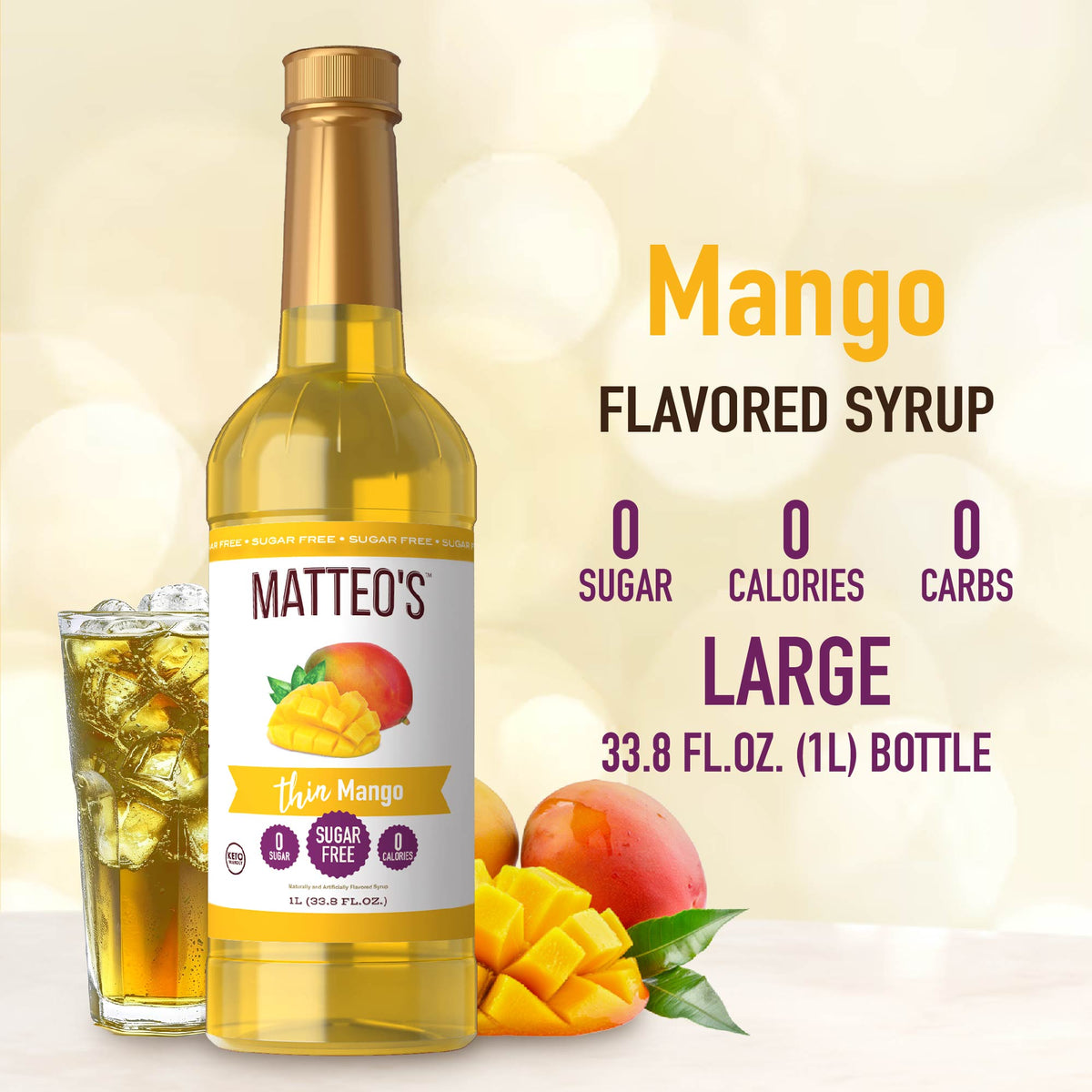 Sugar Free Mix - Mango (1L)