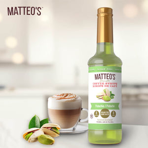 Sirop de café sans sucre, pistache