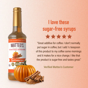 Sugar Free Coffee Syrup, Pumpkin Spice