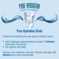 Concentré hydratant sans sucre de Matteo - Pure