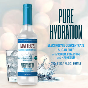 Matteo's Sugar-Free Hydration Concentrate - Pure