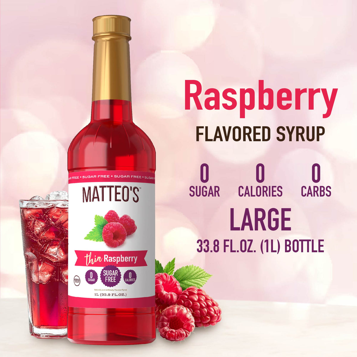 Sugar Free Mix - Raspberry (1L)