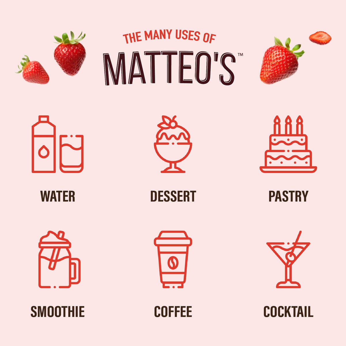 Mélange sans sucre - Fraise