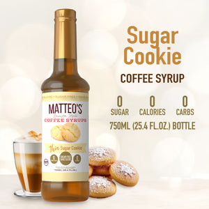Sugar Free Coffee Syrup, Sugar Cookie