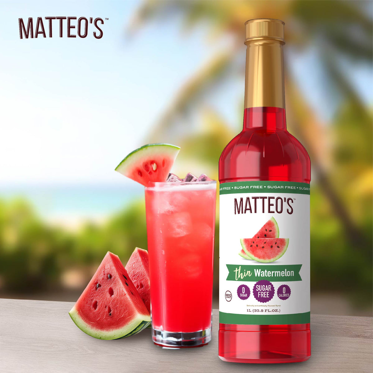 Sugar Free Mix - Watermelon (1L)