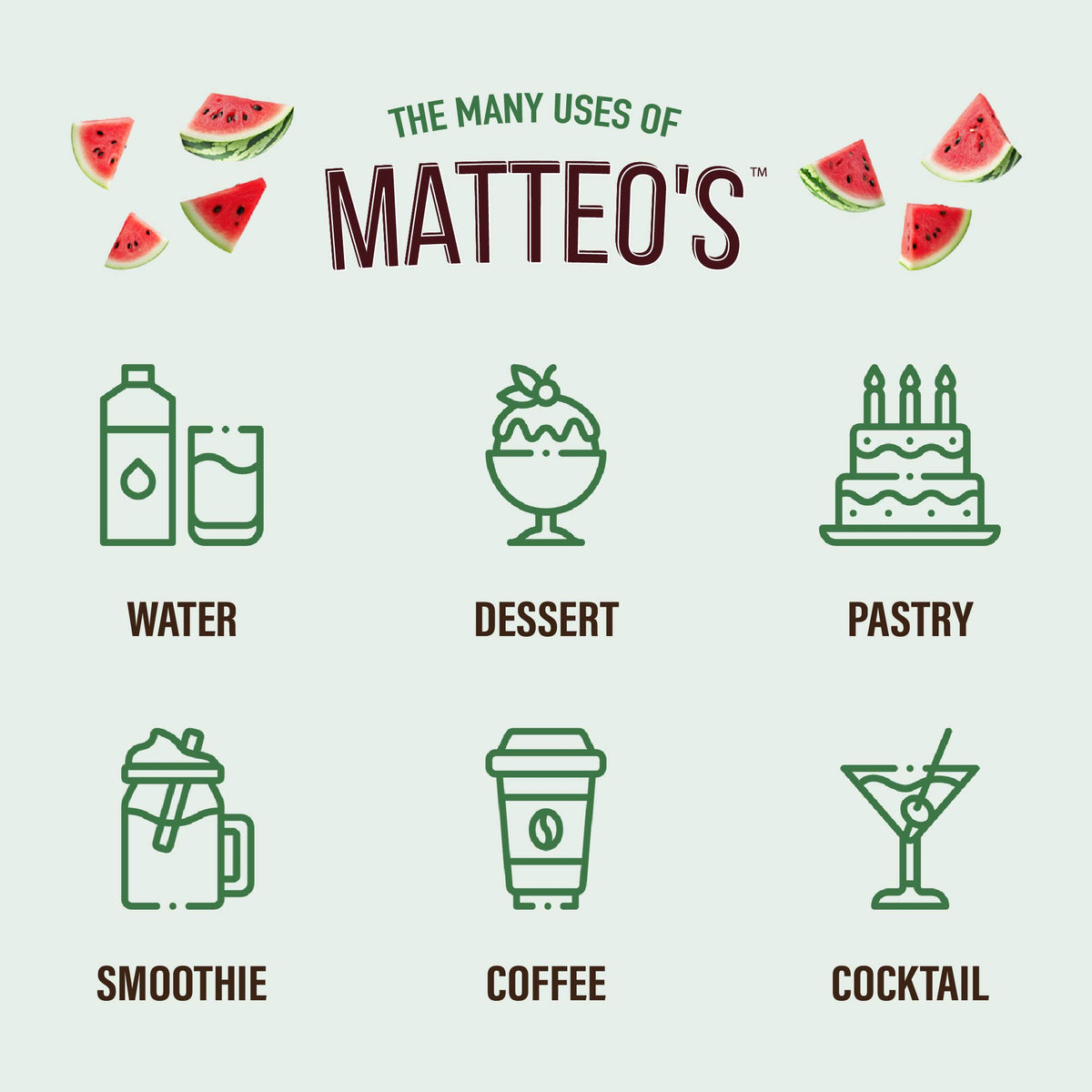 Mélange sans sucre - Melon d'eau