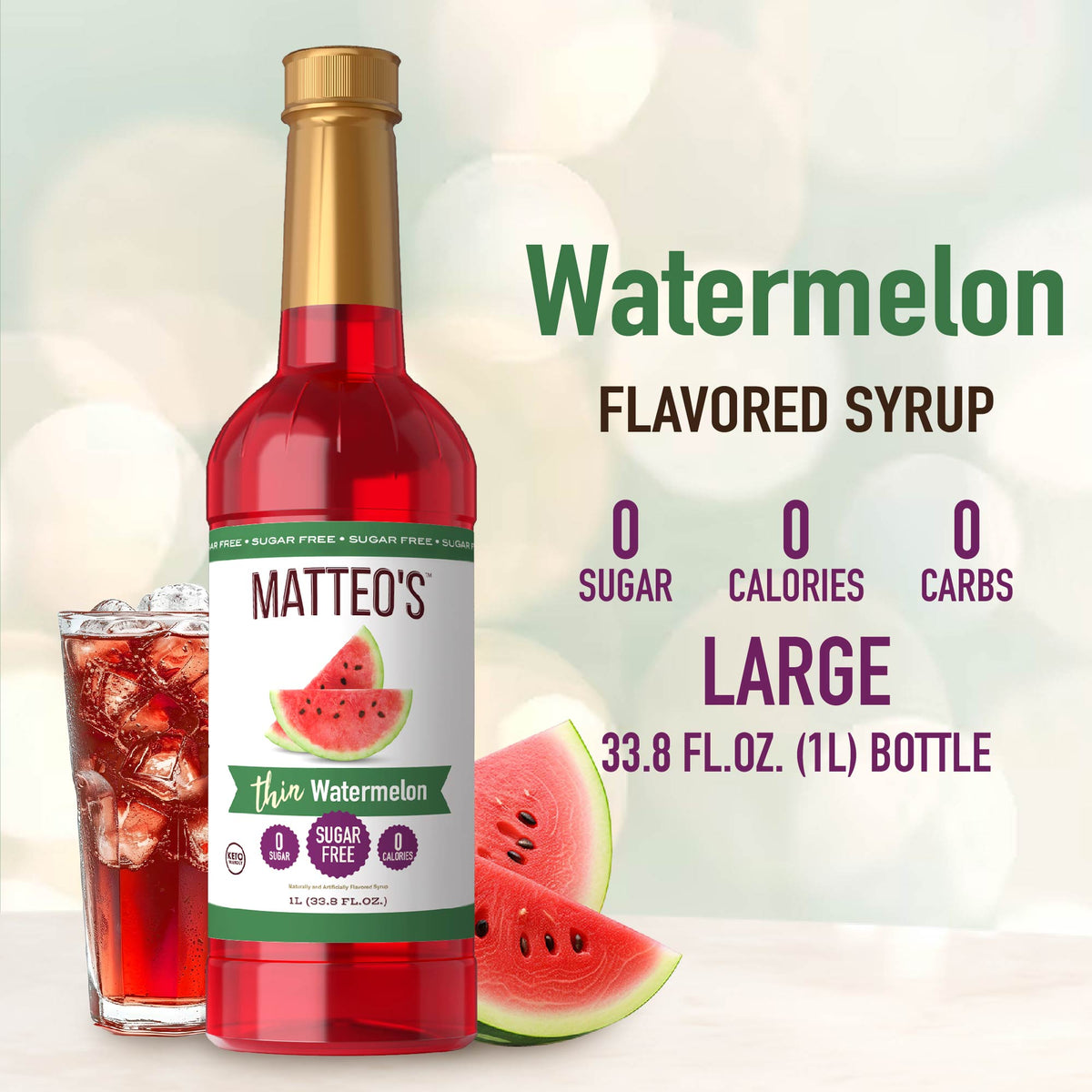Sugar Free Mix - Watermelon (1L)