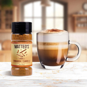 Matteo's Cinnamon Sugar Powder Topping 5.5 oz (156 g)