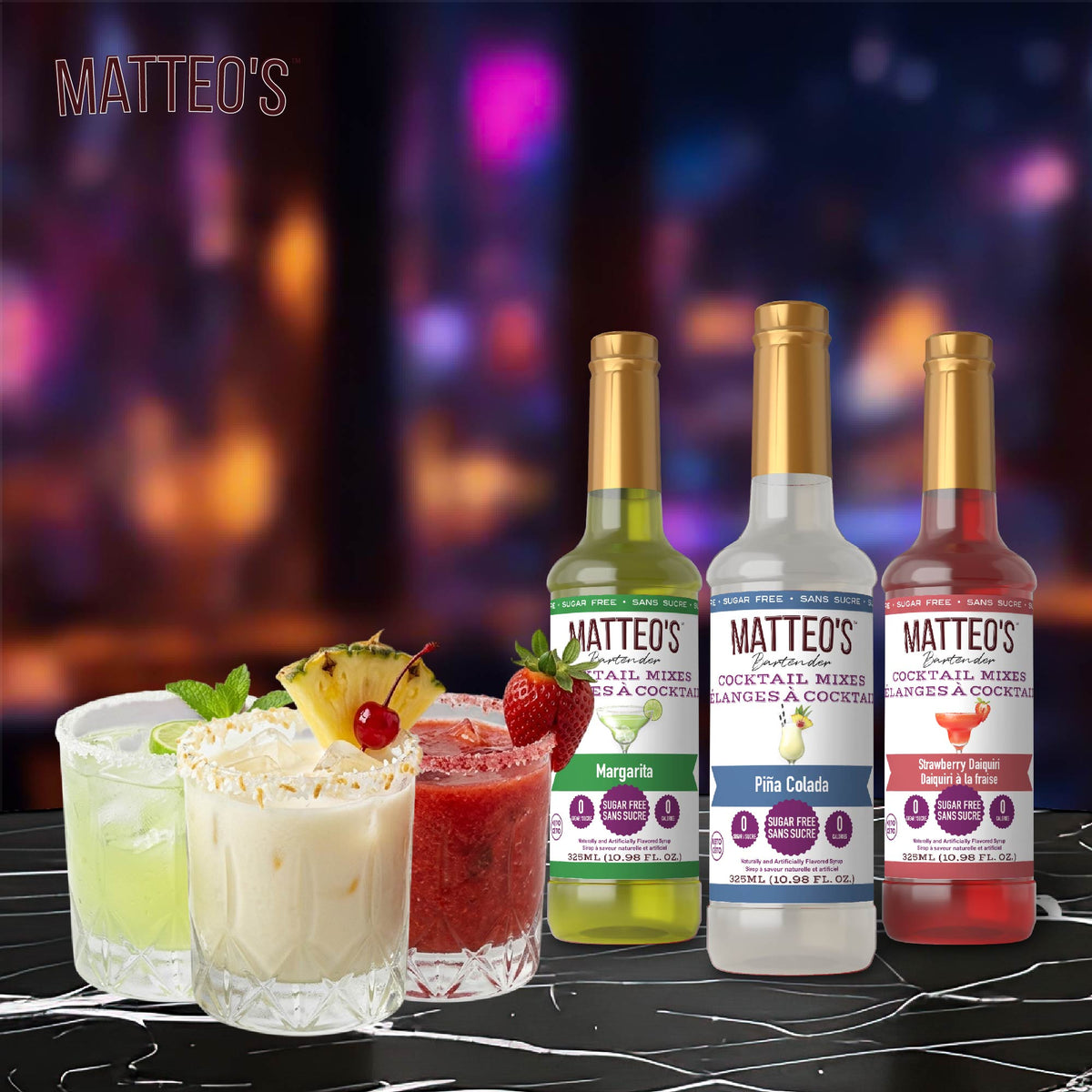 Matteo's Cocktail Gift Pack, 325mL (3 Flavours)