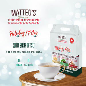 Matteo's Holiday Gift Pack, 325mL (3 Flavours)