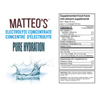Concentré hydratant sans sucre de Matteo - Pure
