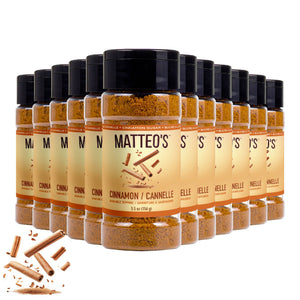 Matteo's Cinnamon Sugar Powder Topping 5.5 oz (156 g)