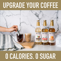 Sirop de café sans sucre, caramel anglais