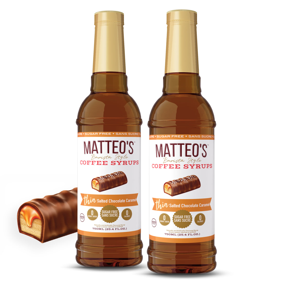 Sugar Free Coffee Syrup, Salted Chocolate Caramel